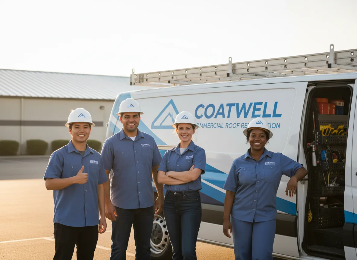 Commercial roof coating company in Barnes City, IA